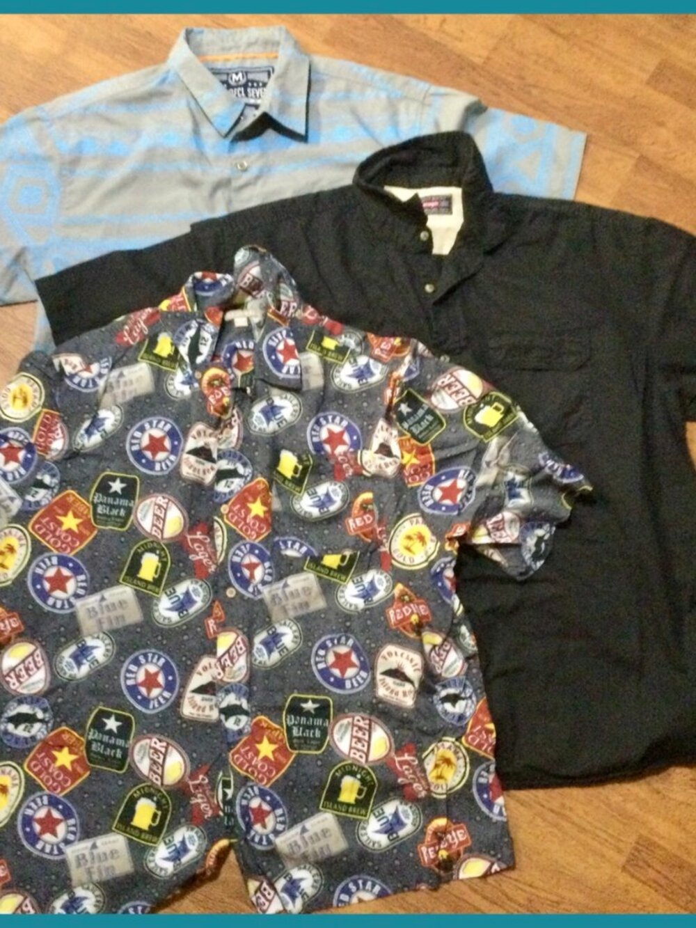 Mens Button Shirt Lot,3, sz 2XL